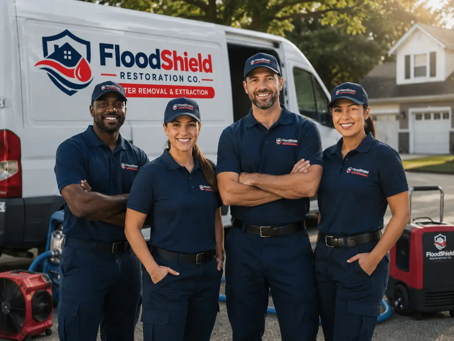 Flood Damage Restoration company in Ingram, TX
